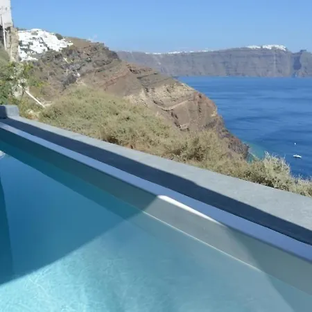 Luxury Santorini Secret Escape Private Pool Sea Caldera View 2 Bedrooms Oia Tholos (Santorini)