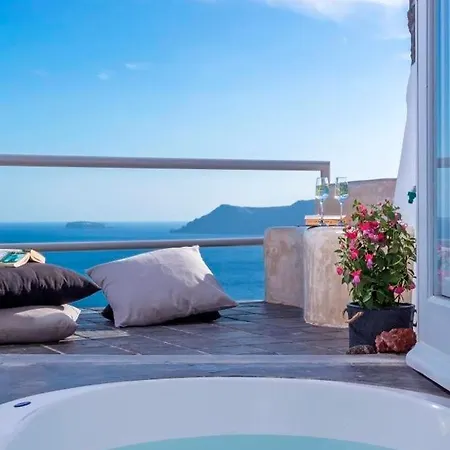 Luxury Santorini Secret Escape Private Pool Sea Caldera View 2 Bedrooms Oia Villa