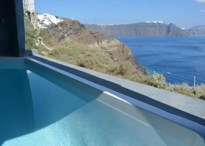 Luxury Santorini Secret Escape Private Pool Sea & Caldera Thólosz