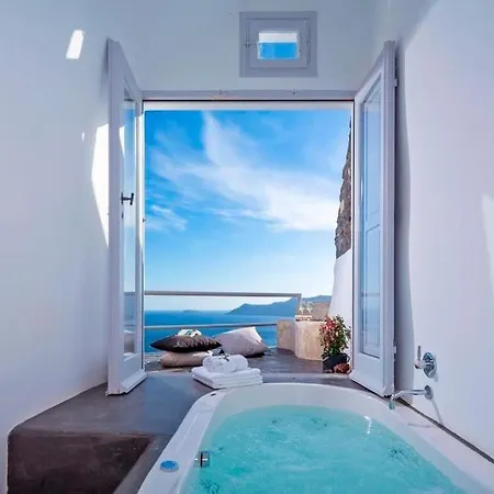 Luxury Santorini Secret Escape Private Pool Sea & Caldera