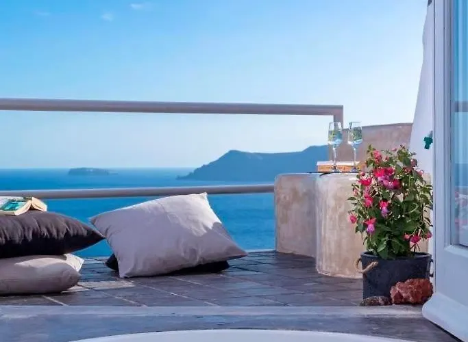 Luxury Santorini Secret Escape Private Pool Sea & Caldera Villa